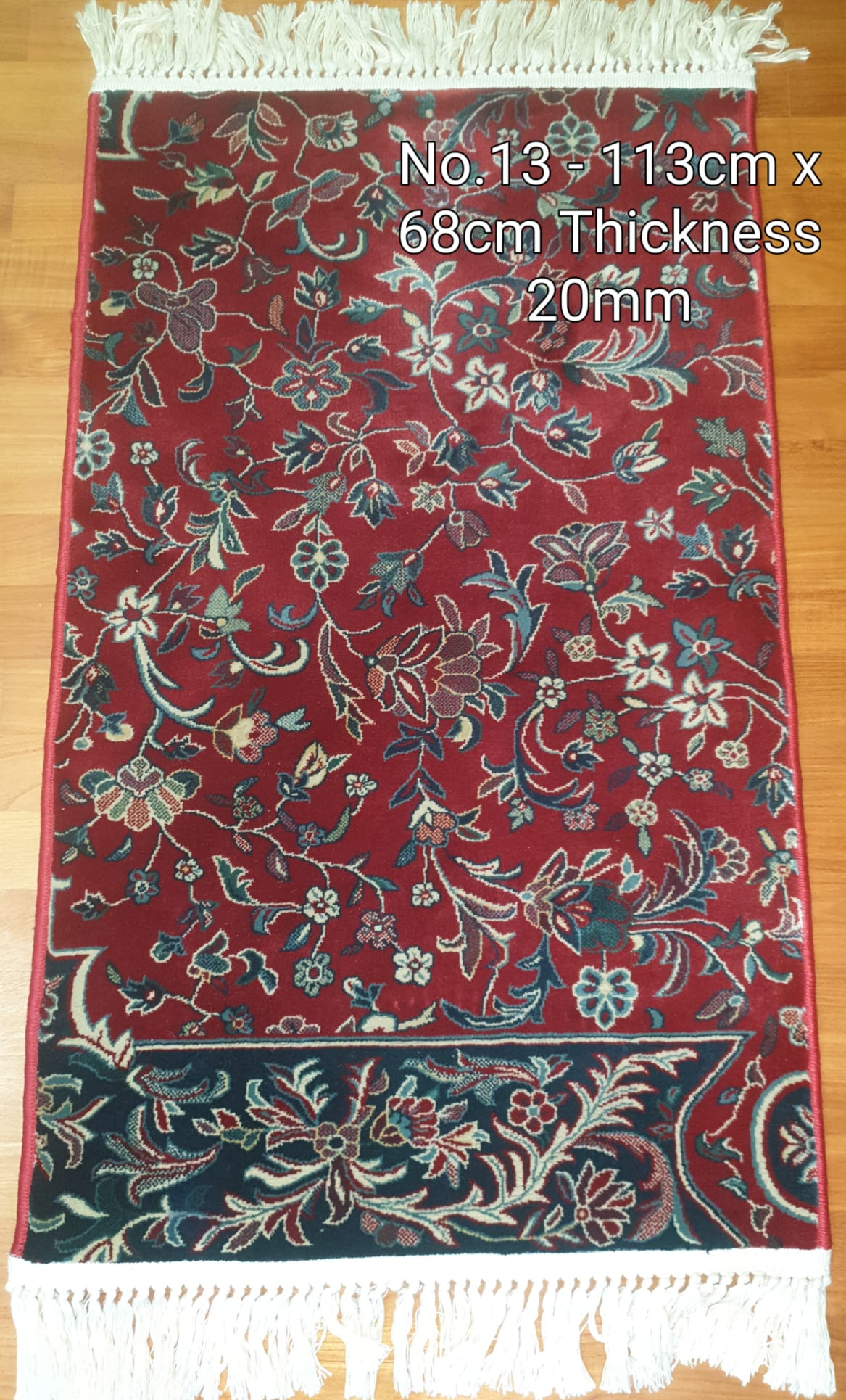 SAJADAH, Carpet Masjidil Nabawi with Certificate