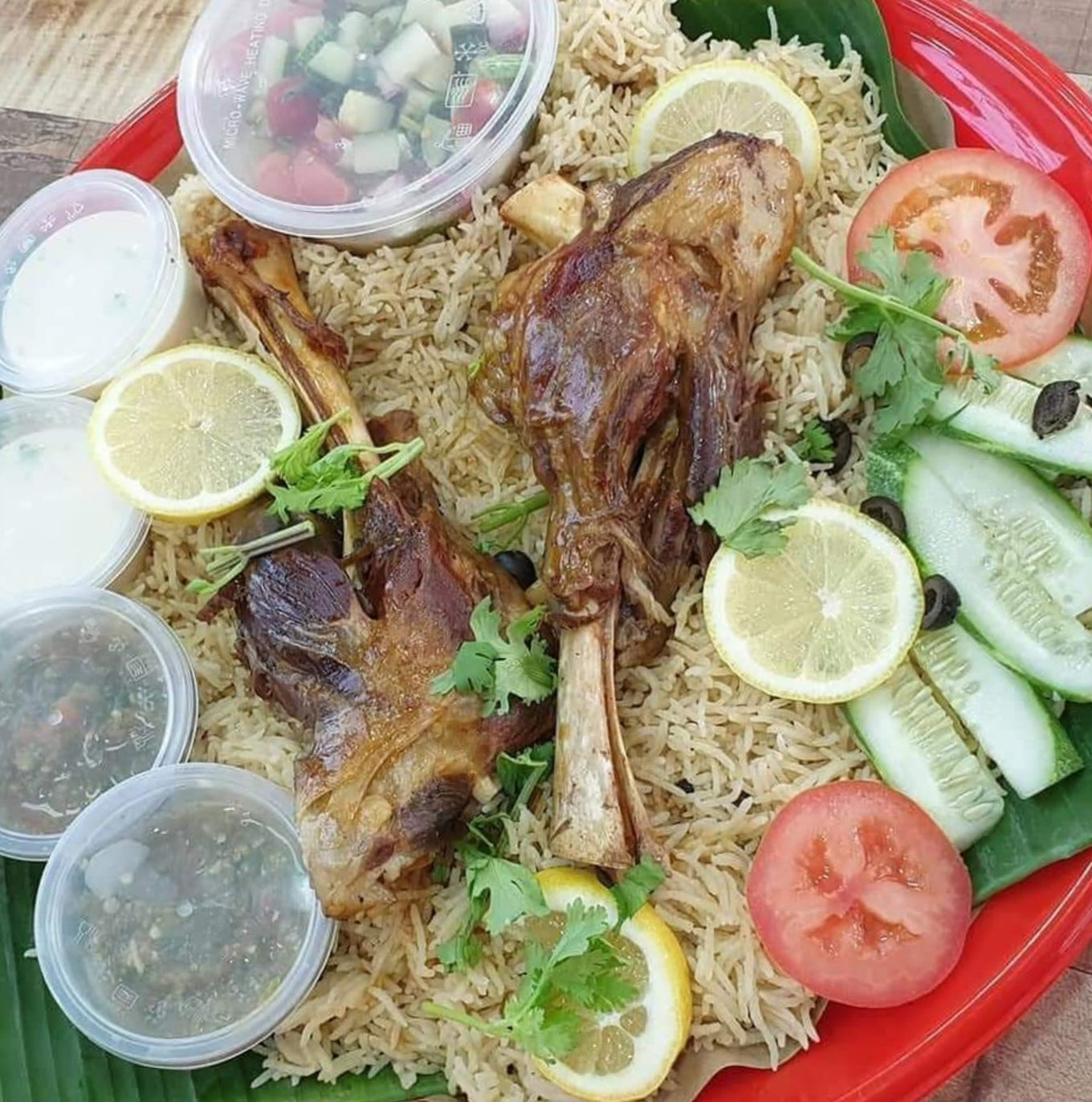 NASI MENDI, COMBO C1 (2 PCS LAMBSHANK)