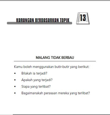 SCHOOL Koleksi Karangan Serta Panduan Karangan – Darjah 6