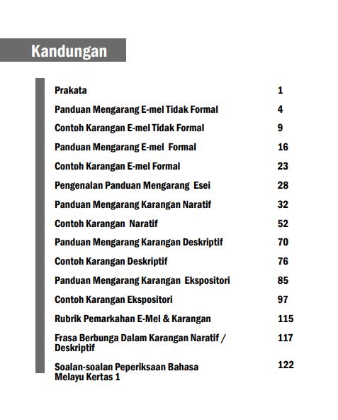 SCHOOL Panduan Mengarang GCE N dan O-Level