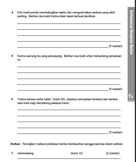 SCHOOL Latihan Intensif Bahasa Melayu GCE N-Level