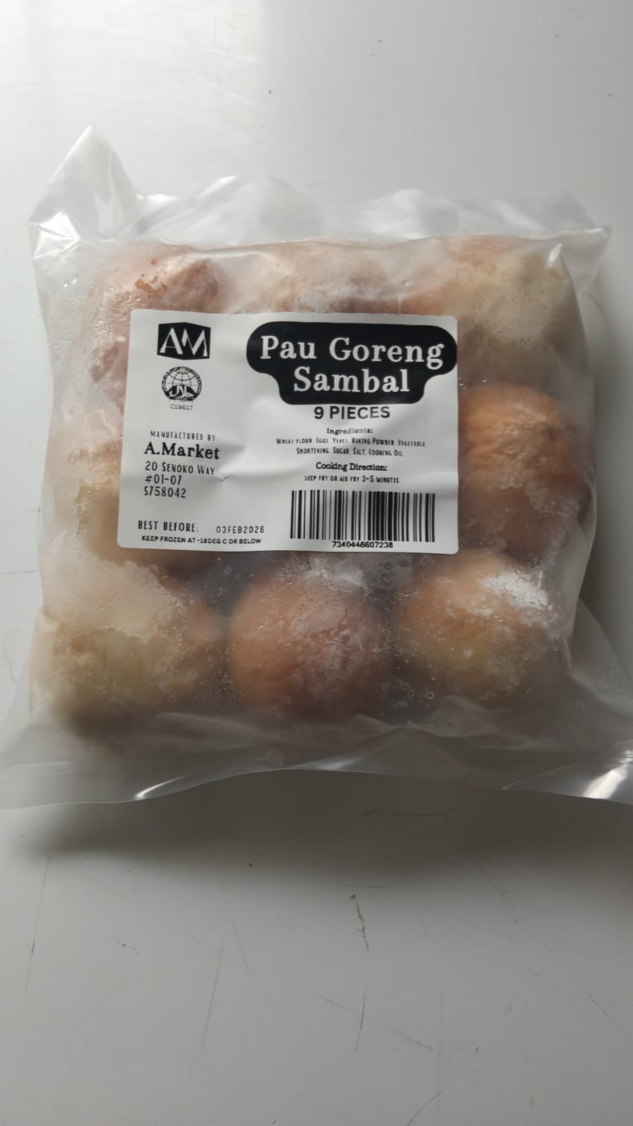 AM, Pau Goreng Sambal 9 pcs