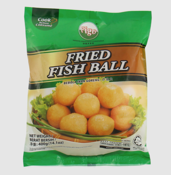 ZUZEN FINGER FOOD, Fried Fishball (400g)