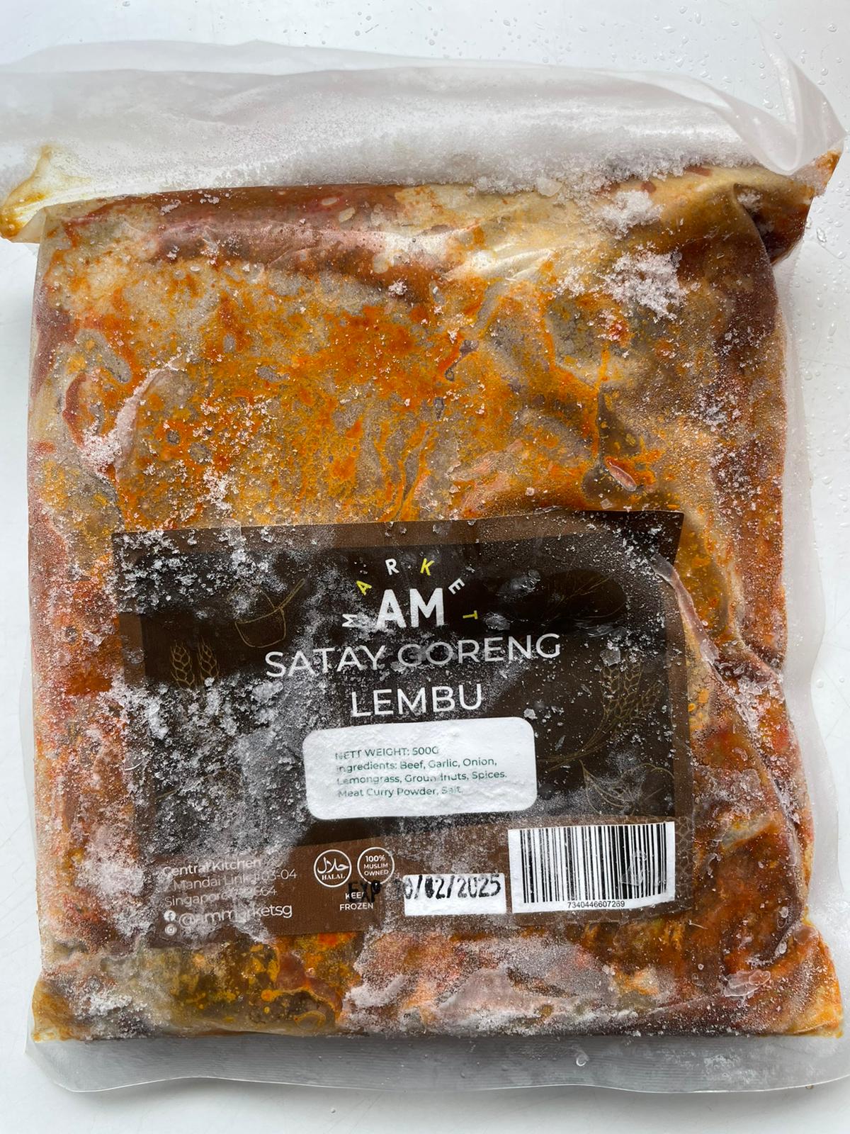 AM, Satay Goreng Lembu 500g