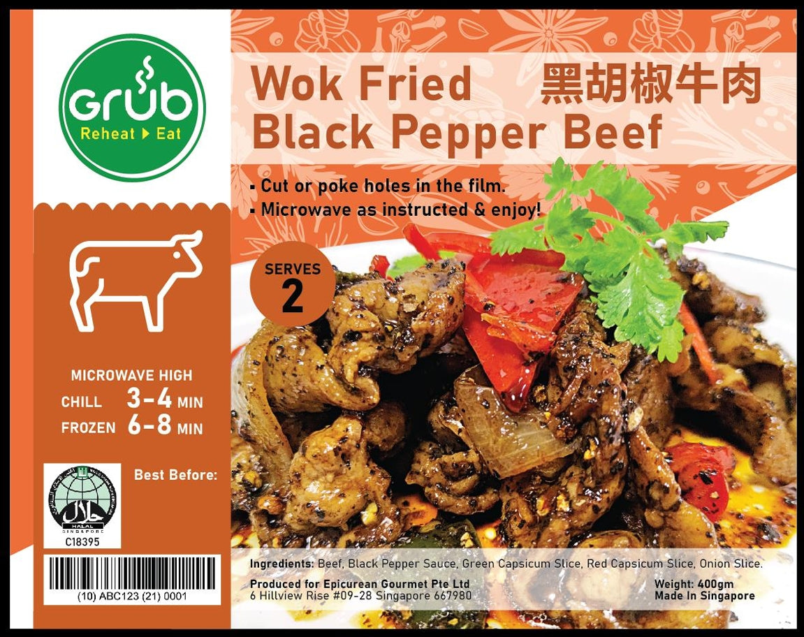 Wok Fried Black Pepper Beef