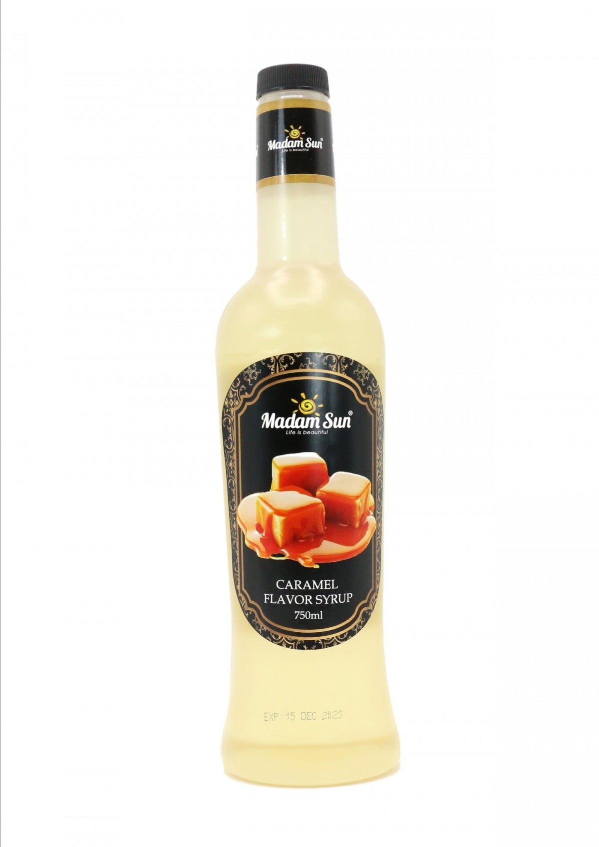 ZUZEN FLAVOURED SYRUP, Caramel 750ml