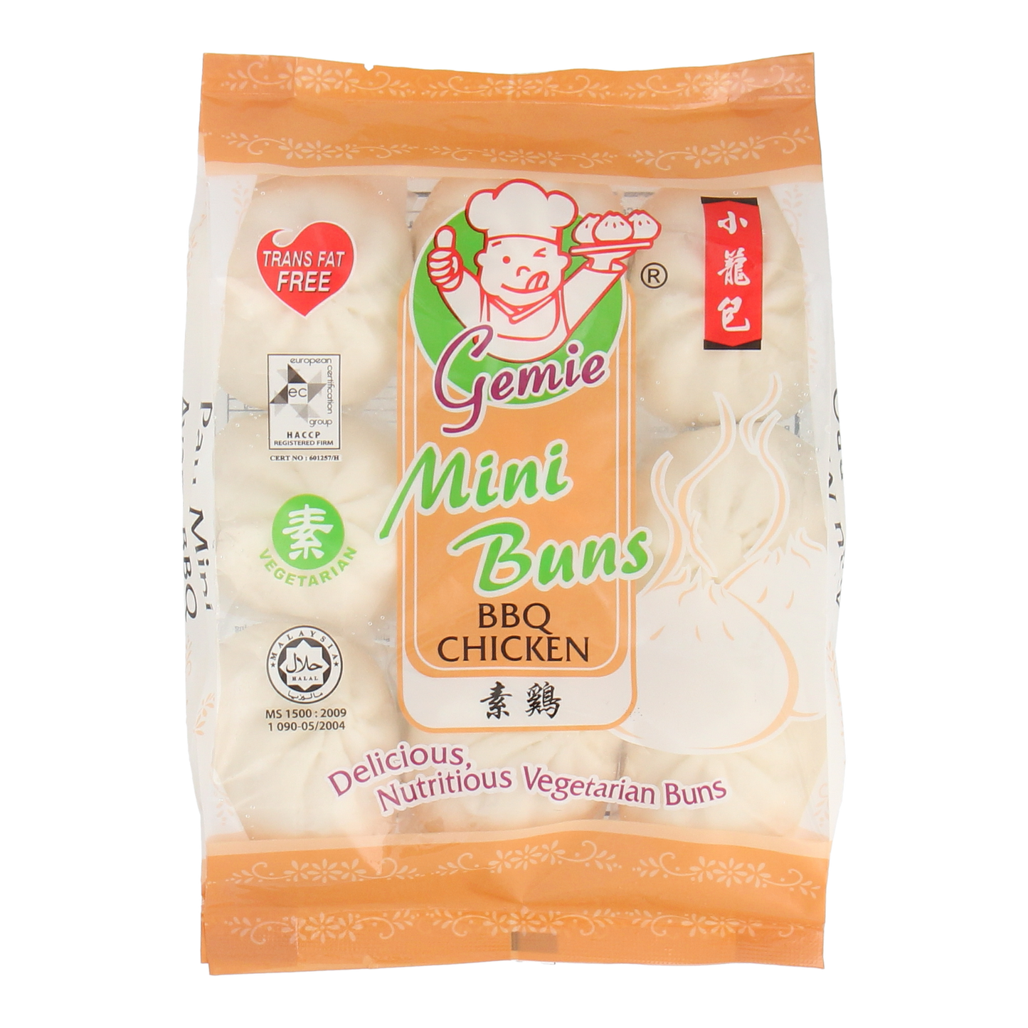 ZUZEN BUN, Bbq Chicken Mini Buns 30g x 9pcs (270g)