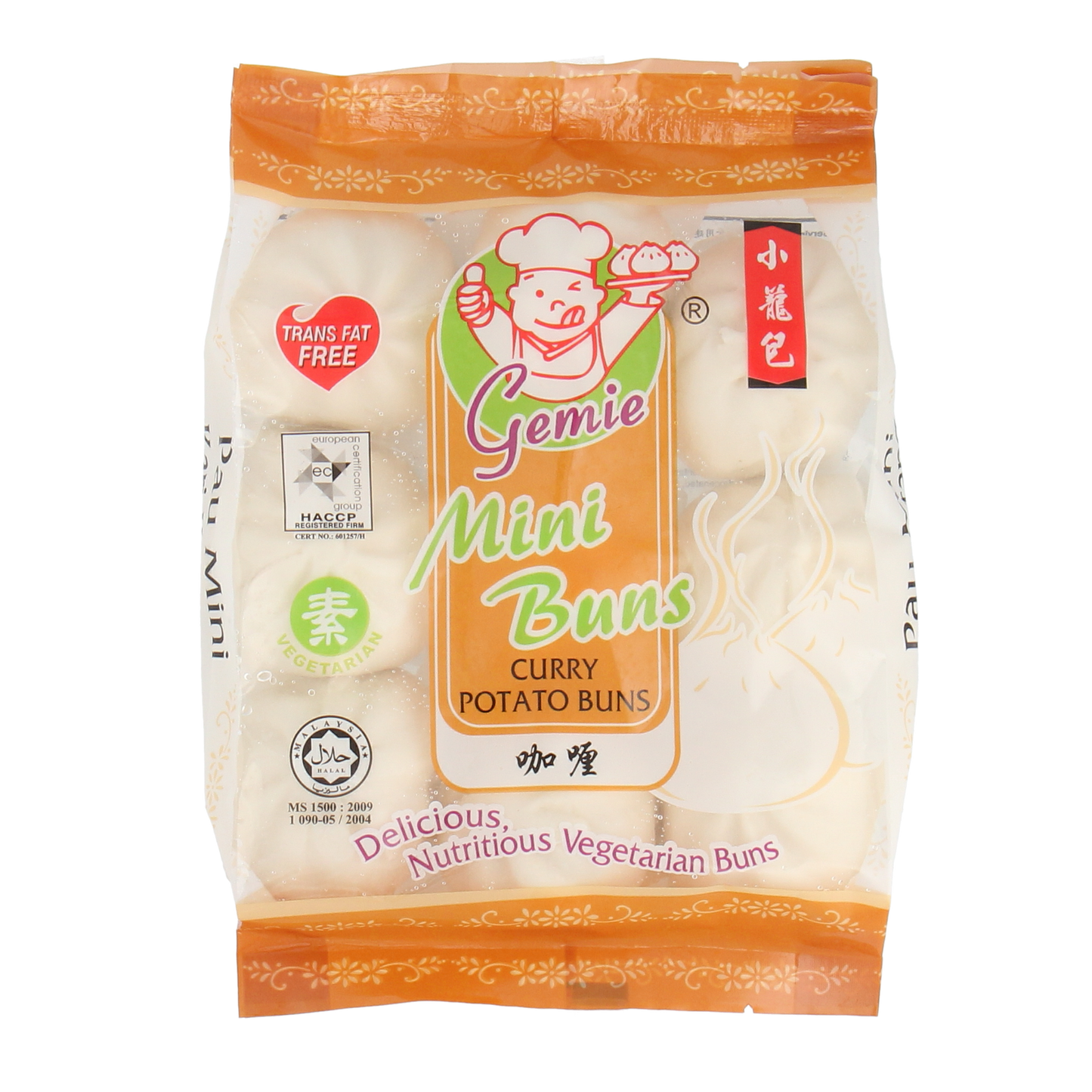 ZUZEN BUN, Curry Potato Mini Buns 30g x 9pcs (270g)