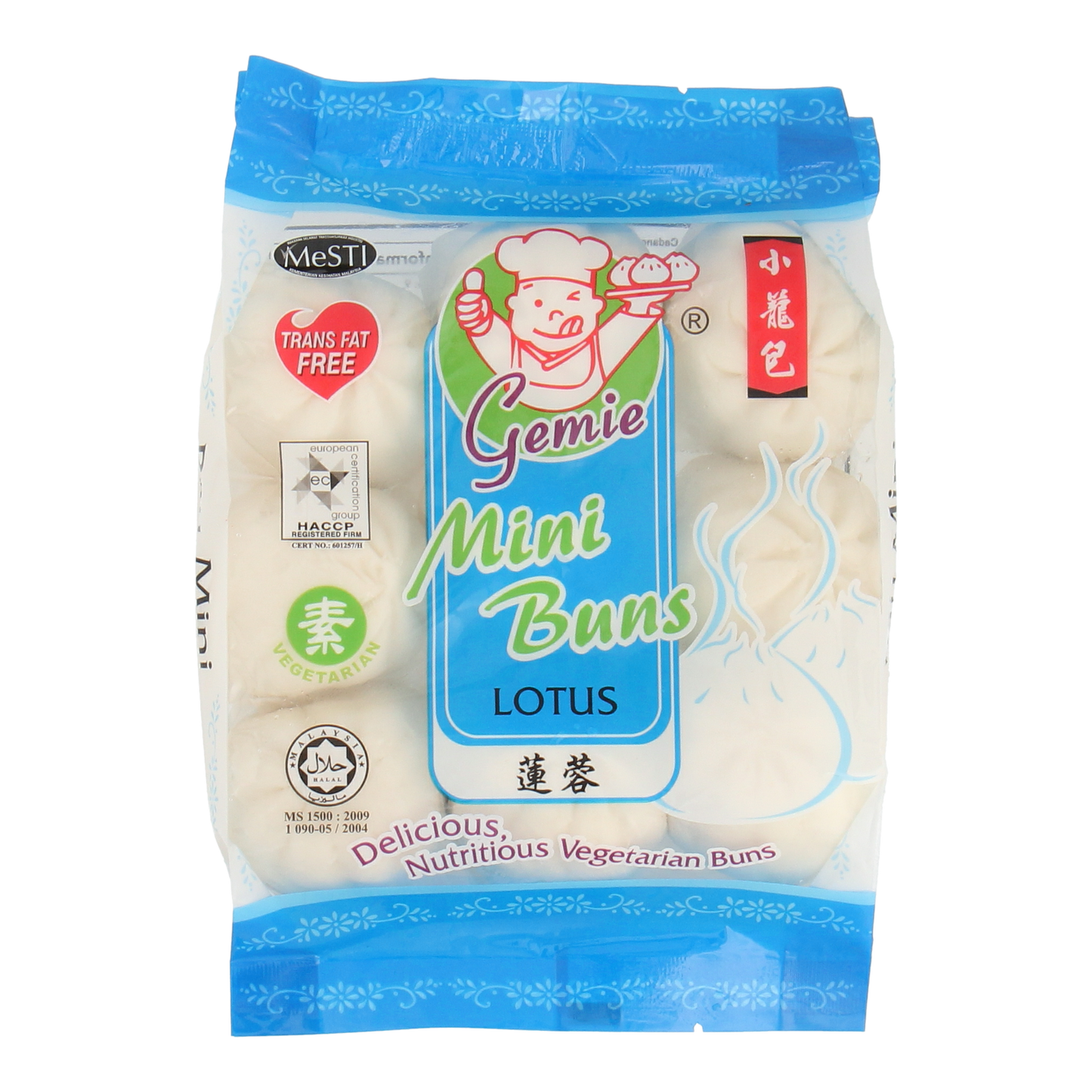 ZUZEN BUN, Lotus Mini Buns 30g x 9pcs (270g)