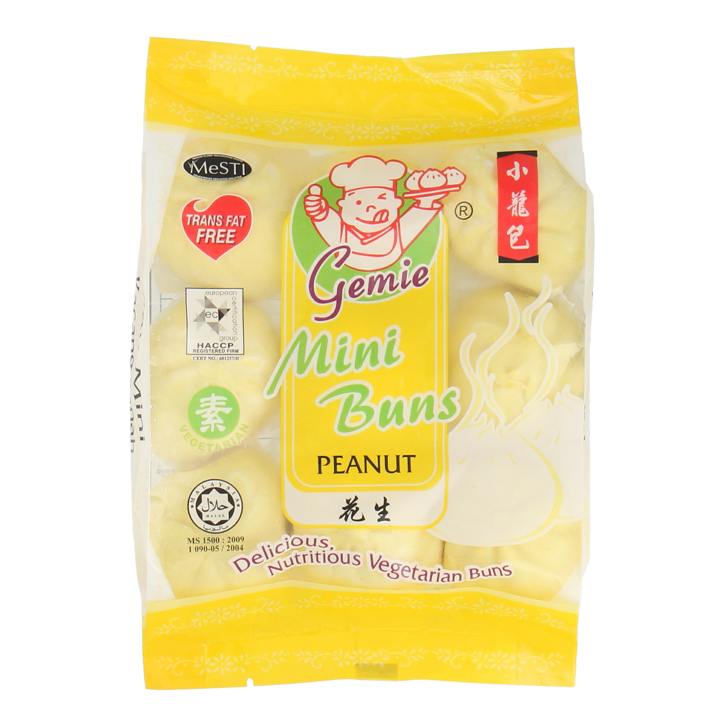 ZUZEN BUN, Gemie Peanut Mini Buns 30g x 9pcs (270g)