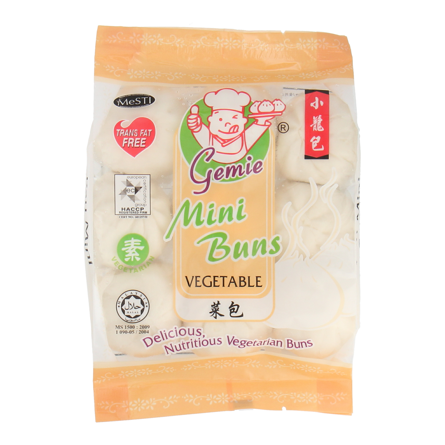 ZUZEN BUN, Vegetable Mini Buns 30g x 9pcs (270g)