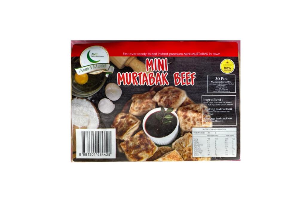 AM Mini Murtabak Beef, 20pcs