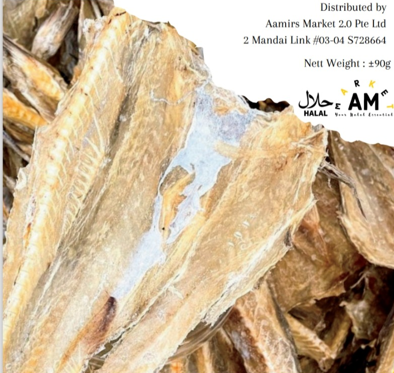 AM, King Ikan Kering Bombay Cooked +90g