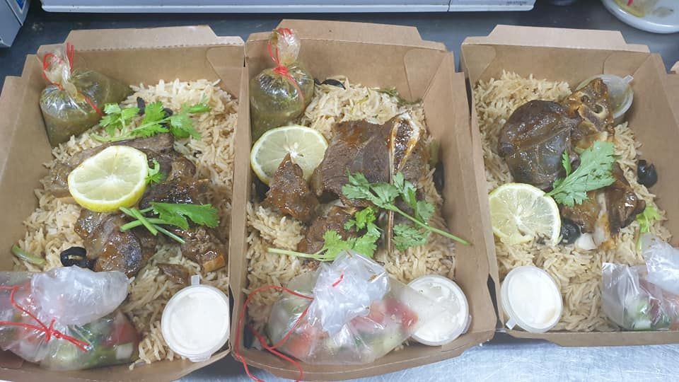 PACK OF 100 Nasi Mendy Daging/Mutton