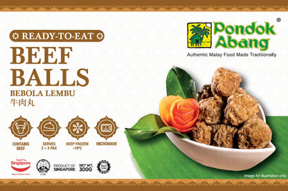 PONDOK ABANG Beef Balls (Bebola Lembu) (300g)