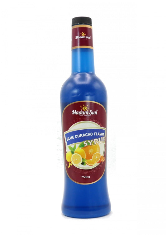 ZUZEN FLAVOURED SYRUP, Blue Curacao 750ml