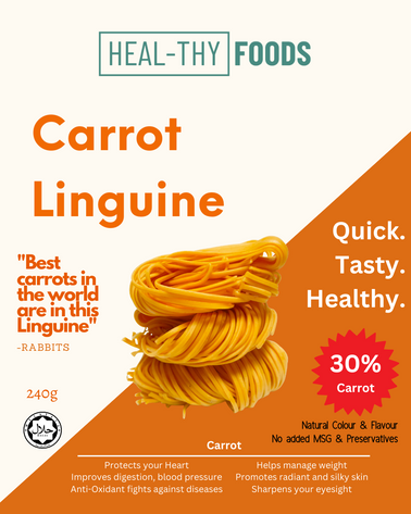 HEAL-THY FOODS - Carrot Linguine