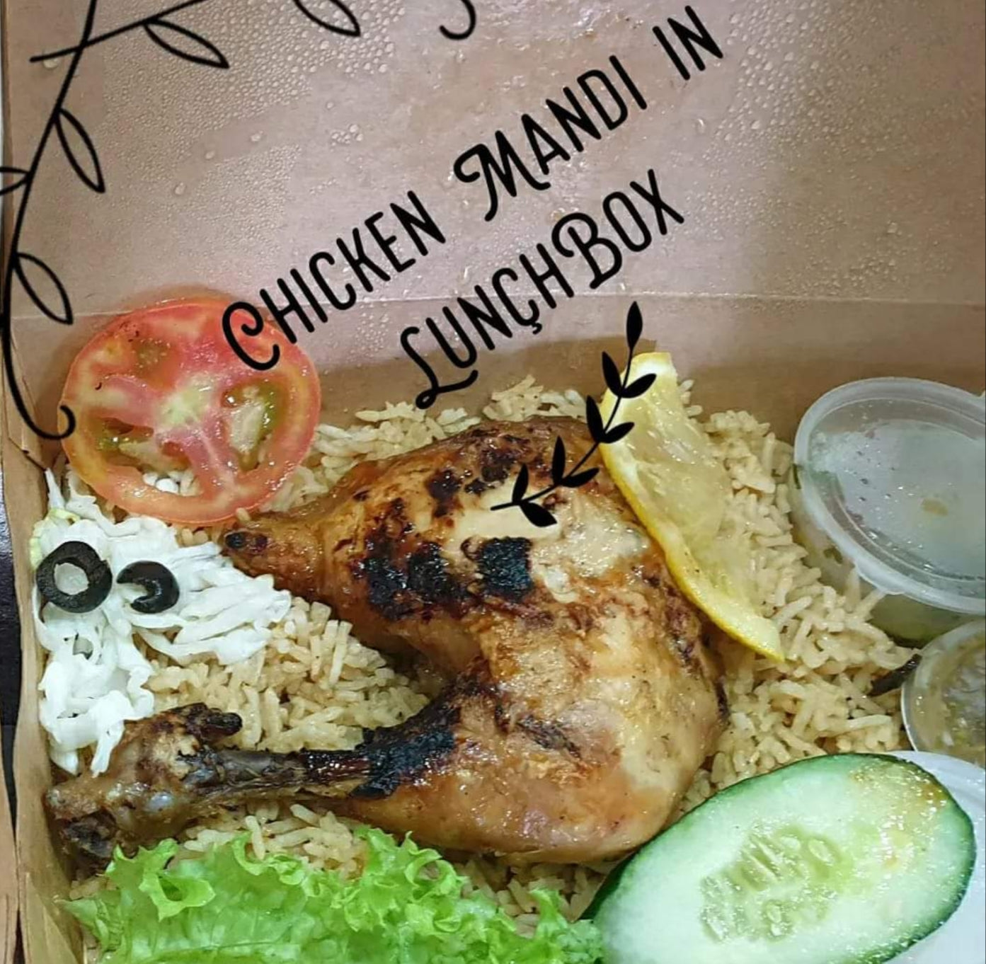 NASI MENDI, Double Chicken Lunch Box