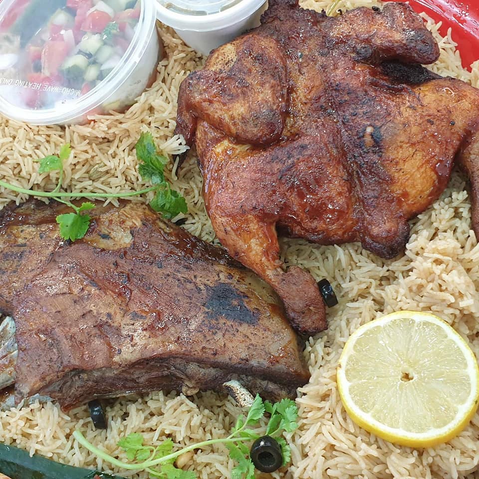 NASI MENDI, Combo CR (Whole Chicken+Ribs)