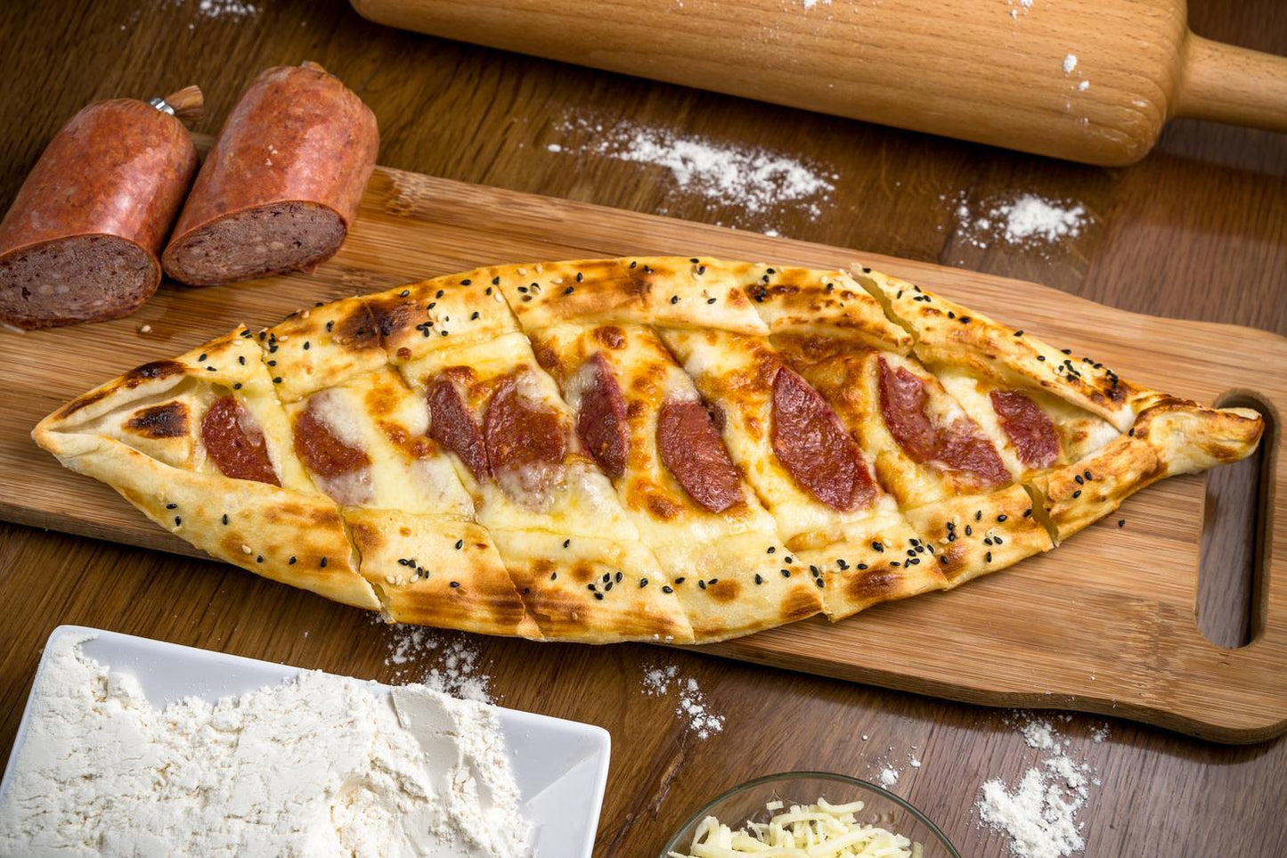 PIDE, Beef Pepperoni