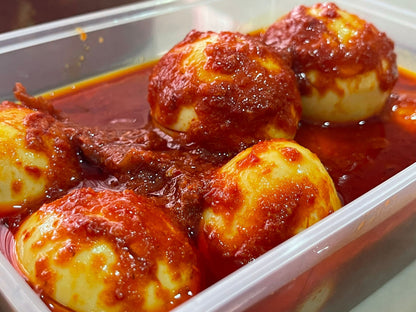 DISHES, (DAPUR NENEK SITI, HBB), Lauk Sambal Telur