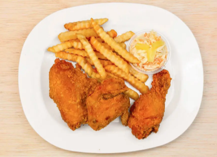 Chicken on the Bone - 2/3pcs Meal w/ 2 regular sides (ABC)