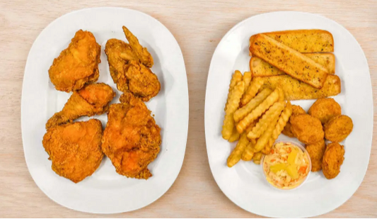 Chicken on the Bone - 5pcs Meal w/ 6pcs Nuggets, 1 Coleslaw, 1 Fries & 1 Garlic Bread (ABC)