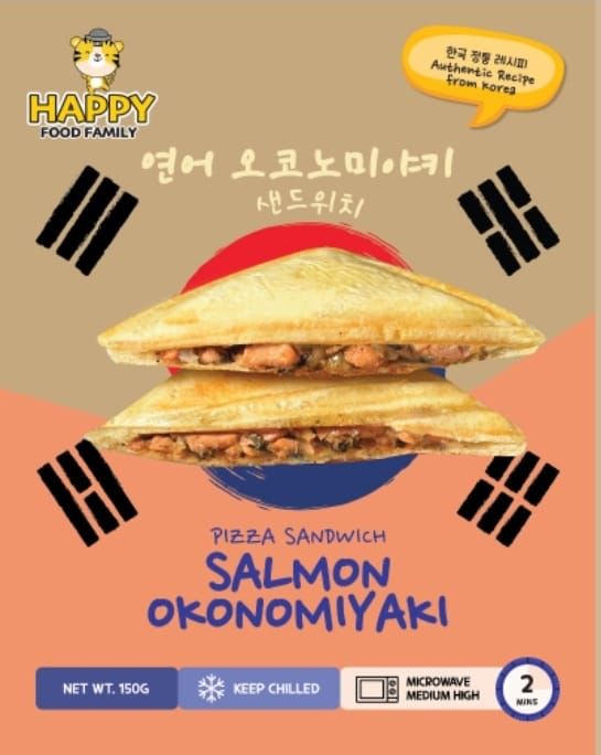 HAPPY Salmon Okonomiyaki