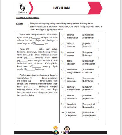 SCHOOL Latihan Topikal Bahasa Melayu Untuk Persiapan PSLE