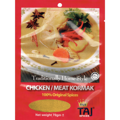 TAJ&SPICES Paste Chicken/Meat Kormak/Kormak Ayam/Daging (70g)