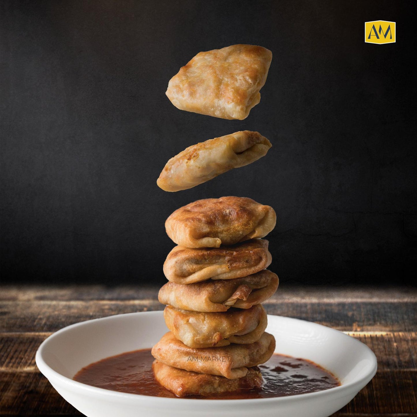 AM Mini Murtabak Mutton, 8 pcs