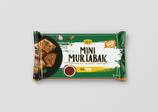 AM Mini Murtabak Beef, 8 pcs