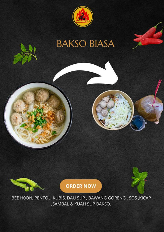 Bakso Biasa (GEPREK PAK BOSS)