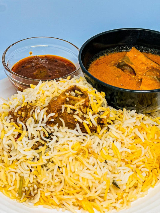 NASI BRIYANI, MUTTON (FAMILY PACK 4 PAX) (HAMIDAH'S KITCHEN)