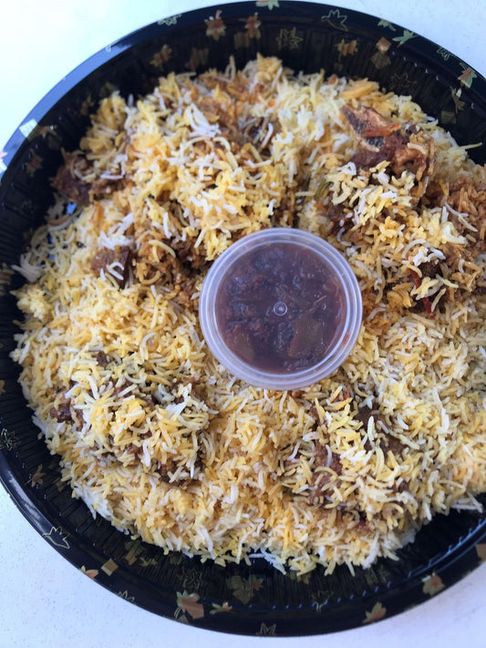 DULANG SET Nasi Briyani Daging/ Mutton