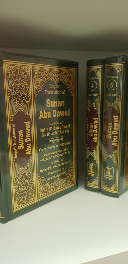 HADITH, Sunan Abu Dawud (Volume 1 -5)