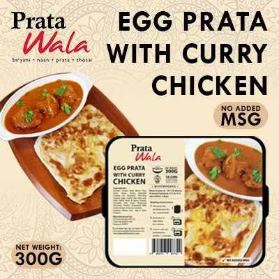 FG Prata Wala Egg Prata With Curry Chicken, 10 box