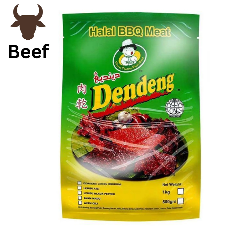 PONDOK ABANG, Dendeng Lembu Black Pepper 500g