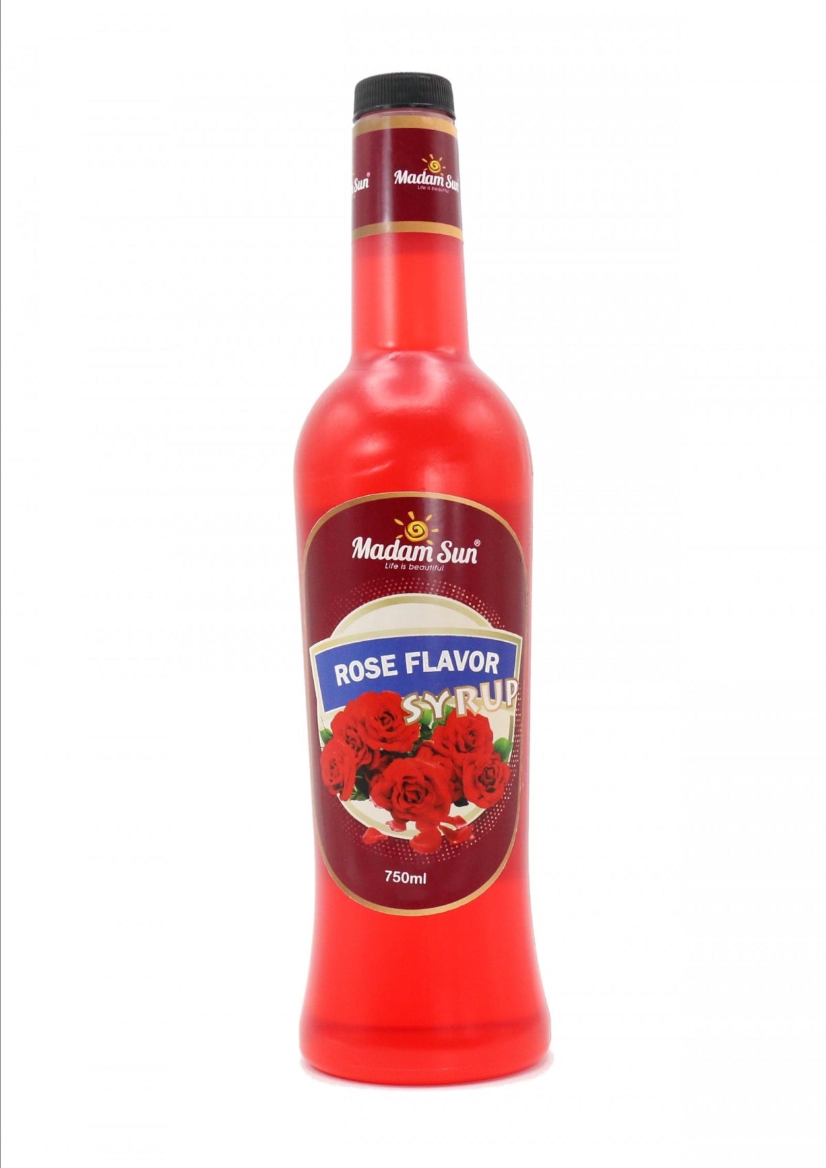 ZUZEN FLAVOURED SYRUP, Rose 750ml