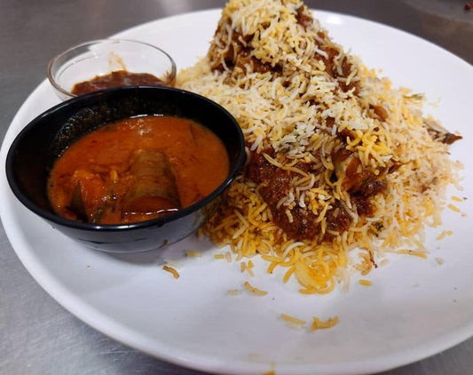 NASI BRIYANI, LAMBSHANK (HAMIDAH'S KITCHEN)