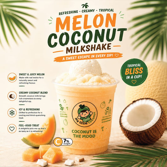 MELON COCONUT MILKSHAKE