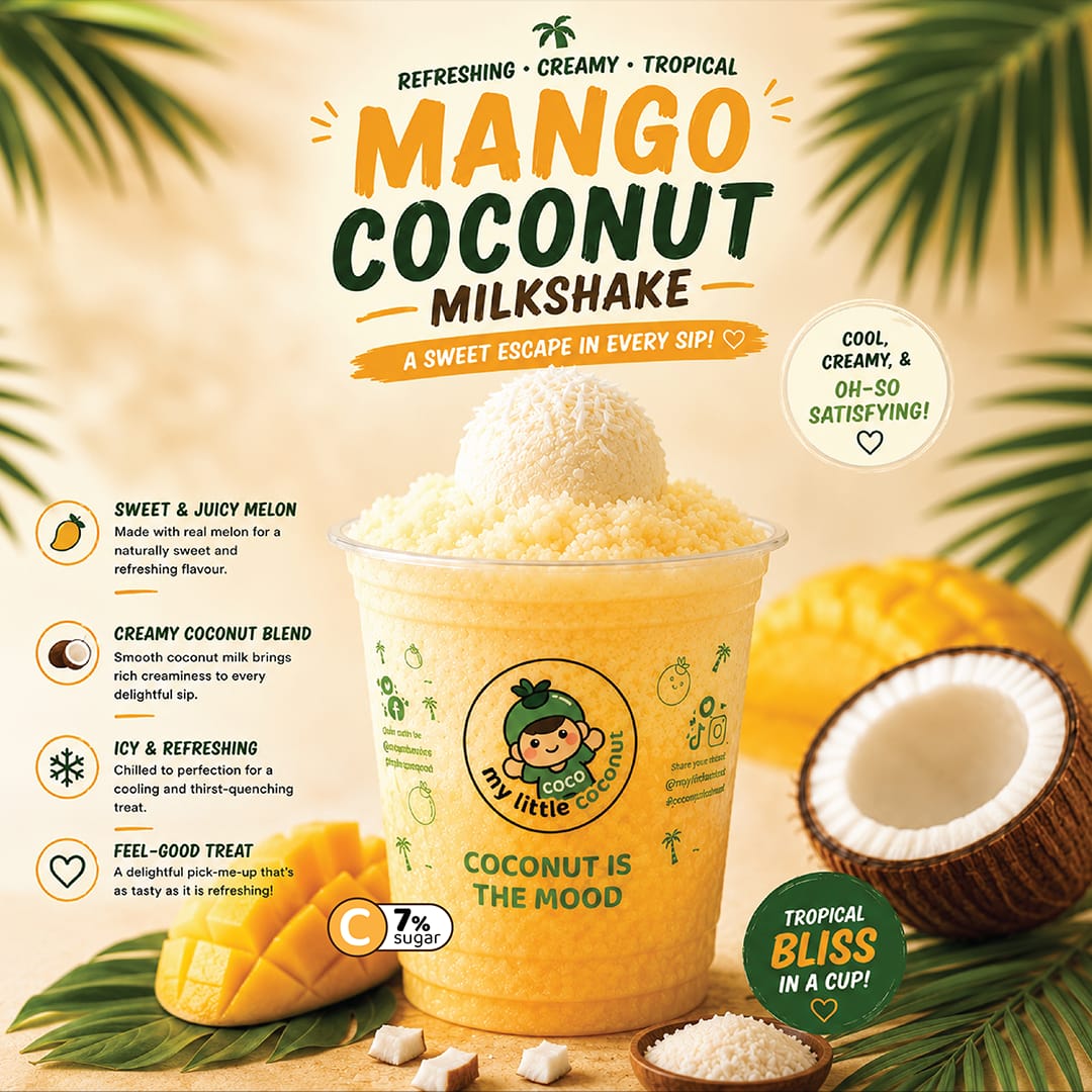 MANGO COCONUT MILKSHAKE