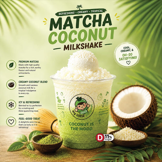 MATCHA COCONUT MILKSHAKE