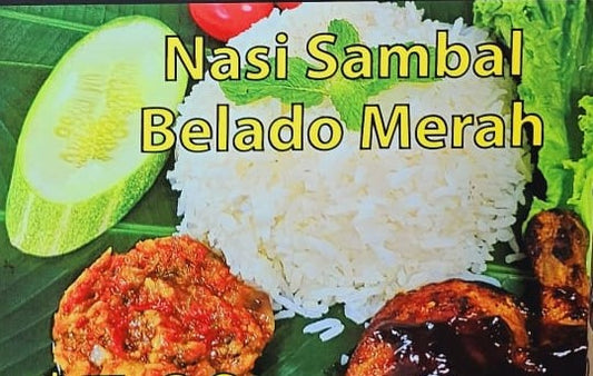 NASI BAMBOO, Sambal Belado Merah