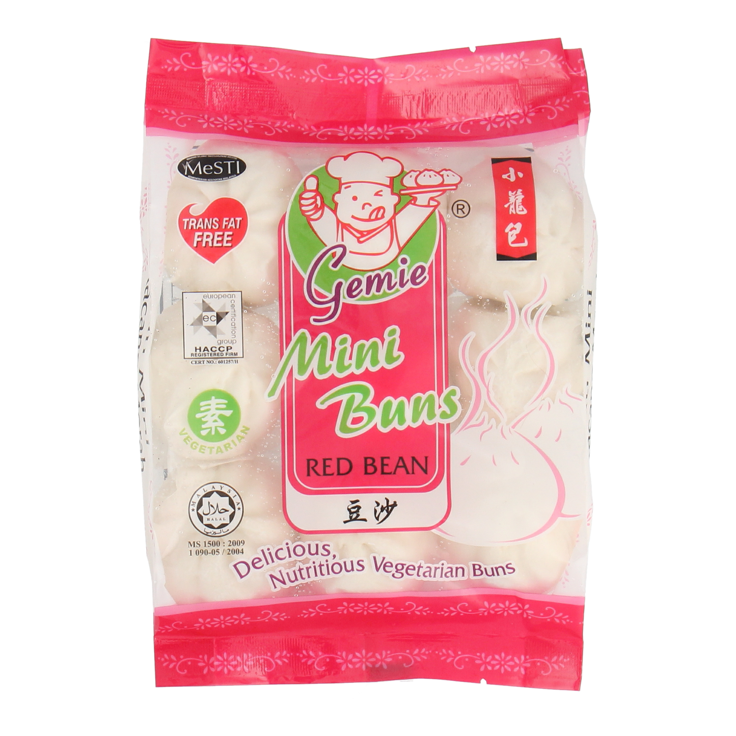 ZUZEN BUN, Red Bean Mini Buns 30g x 9pcs (270g)