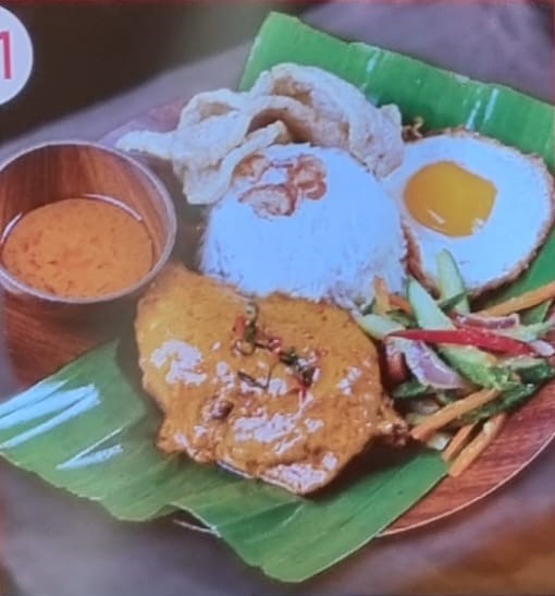 NASI PADANG, Curry Chicken Gulai