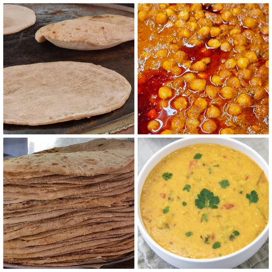 CHAPATI (NORRIS ROAD), with Daal Tadka - 2x slice