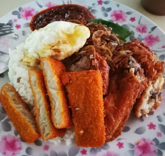 NASI LEMAK (CHANGI V), Ayam Set With Fillet