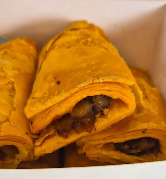 PACK OF 50 Mini-Karipap Daging/Mutton