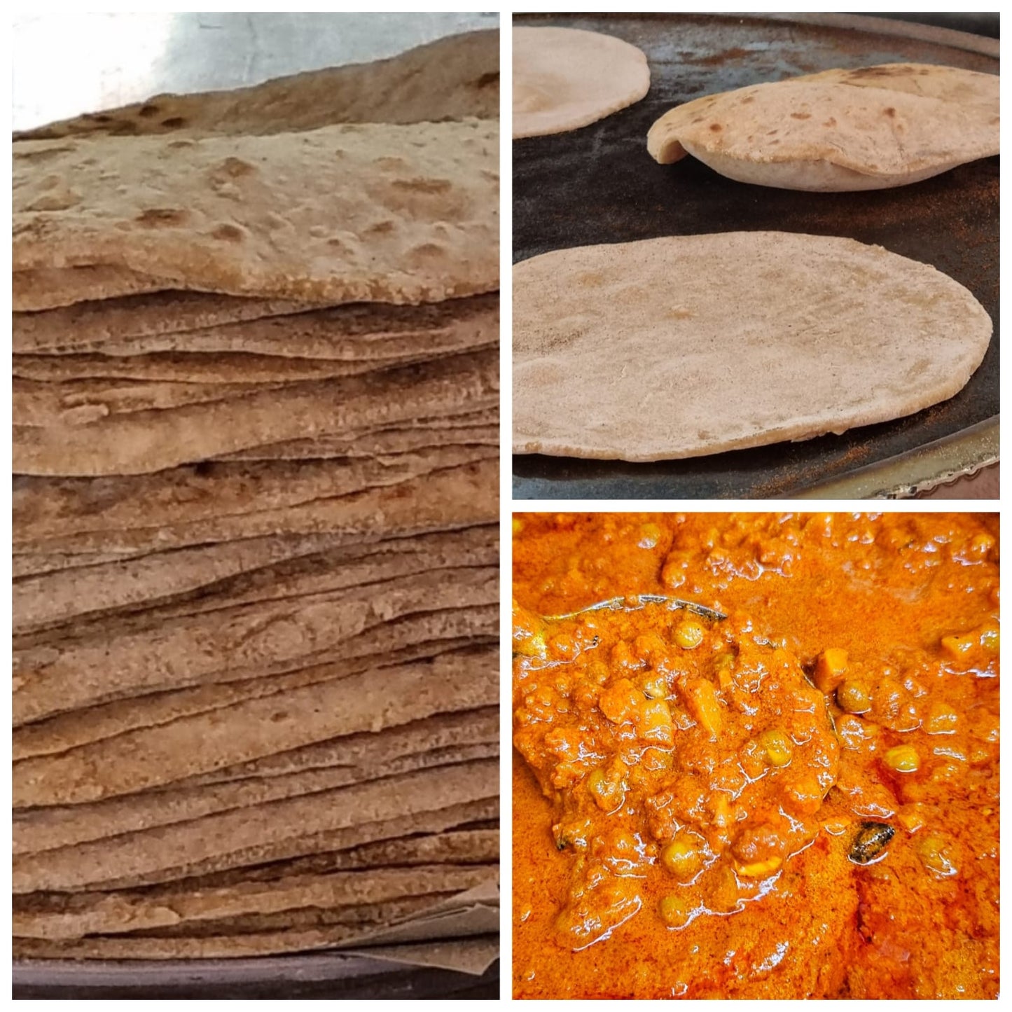 CHAPATI (NORRIS ROAD), with Mutton Keema - 2x slice